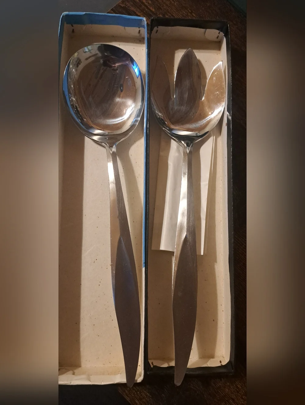 Vtg Mid Century Nasco Flamingo Stainless Japan 11.5
